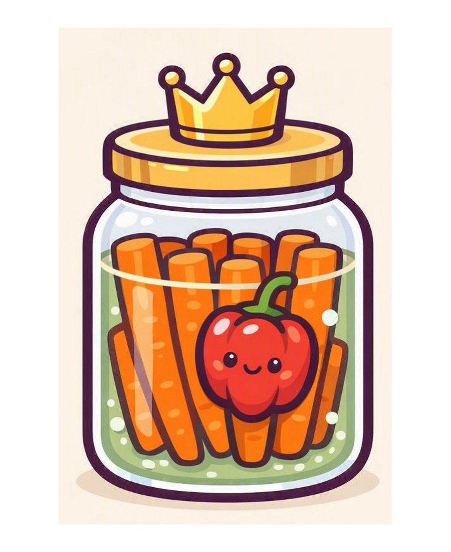 Princess Pickled Carrots