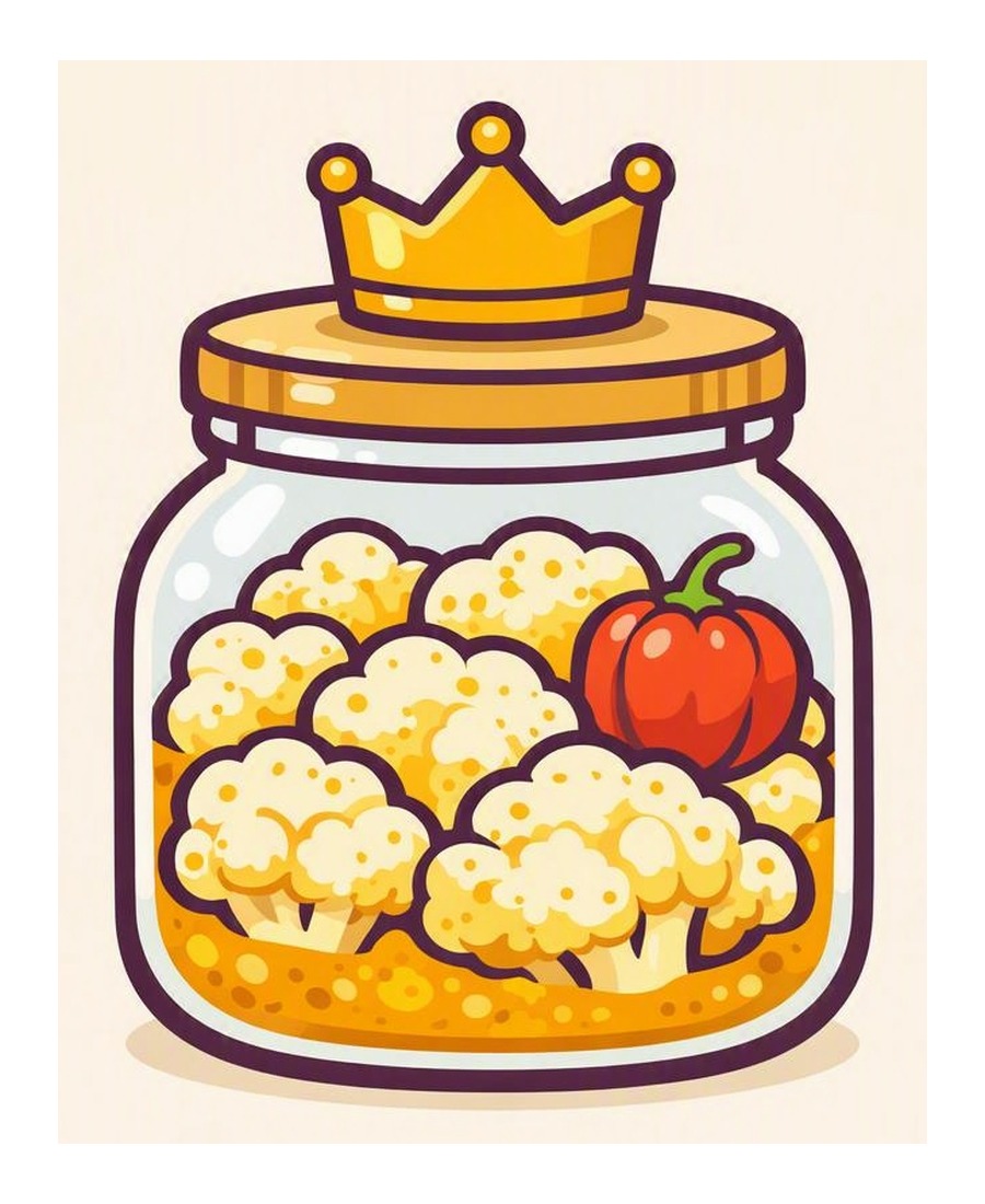 Royal Cauliflower Crowns